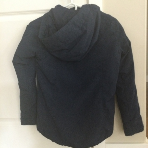 Navy blue girls Burton winter jacket - Picture 2 of 5